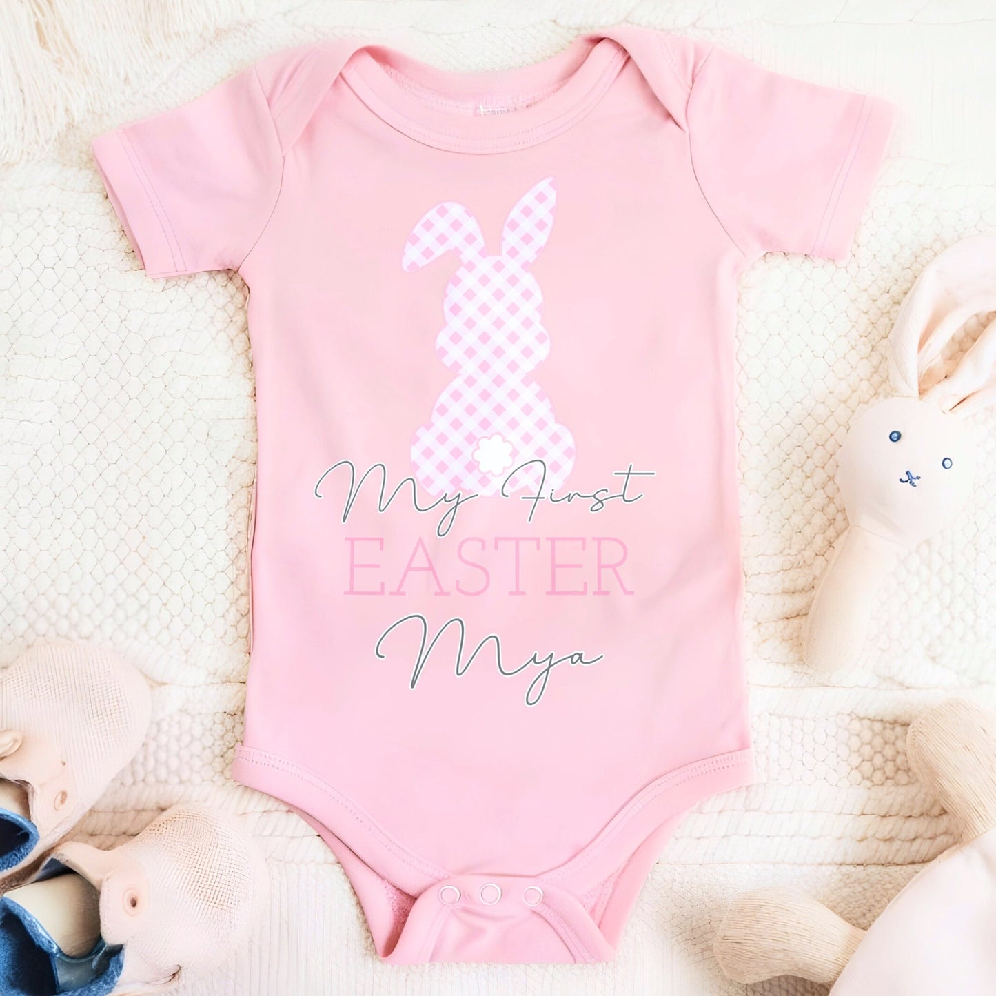 Newborn Easter Outfit - Baby's 1st Personalised Easter Wear, Baby's 1st personalised, newborn easter outfit, 1st Easter