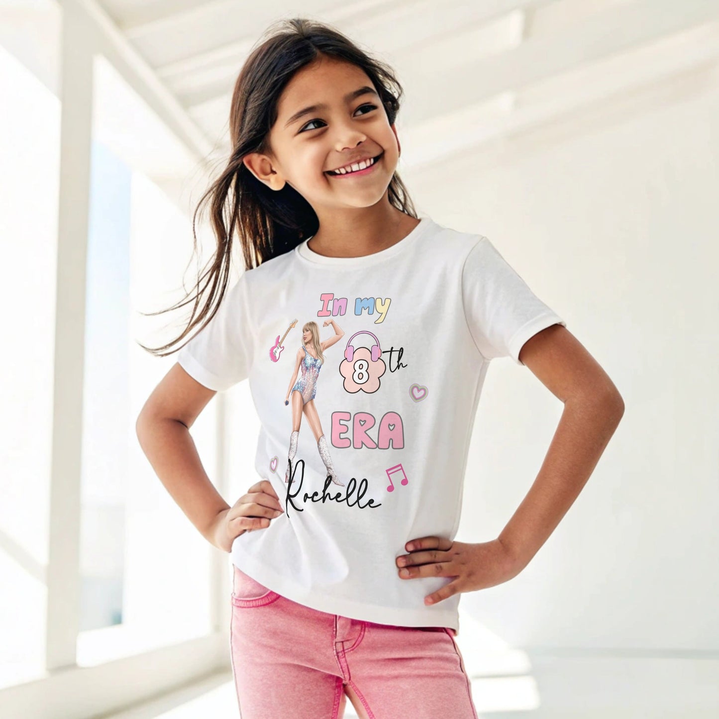 Swiftie birthday t-shirt, taylor swift personalised, in my birthday era, Taylor swift birthday, Taylor Swift with name