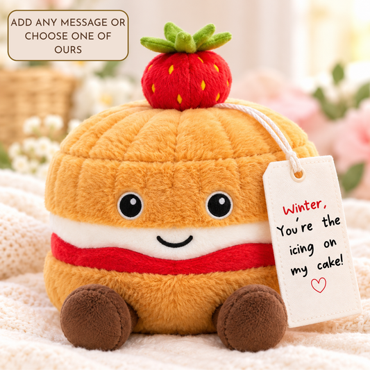 Personalised Kawaii Food Plushies – Cute & Funny Soft Toys
