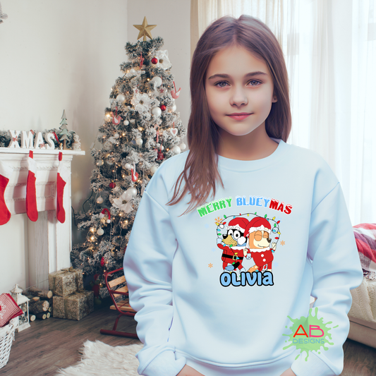 Merry Blueymas Christmas Jumper