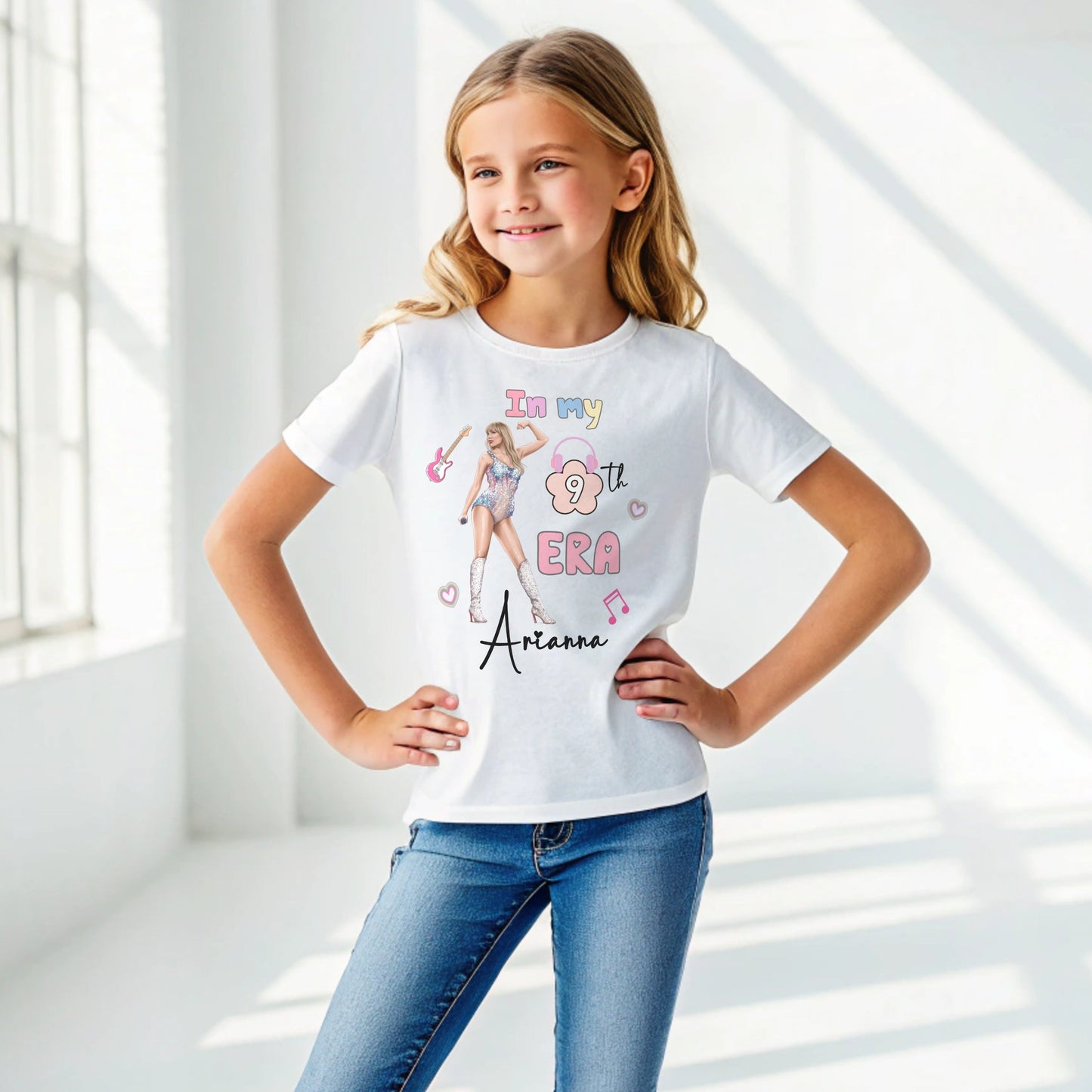 Swiftie birthday t-shirt, taylor swift personalised, in my birthday era, Taylor swift birthday, Taylor Swift with name