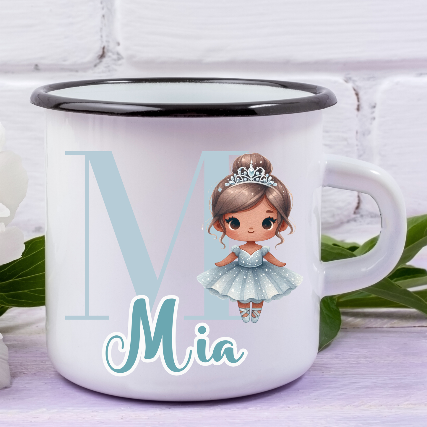 Princess custom mug, princess gift with name, personalised princess mug, girls custom mug