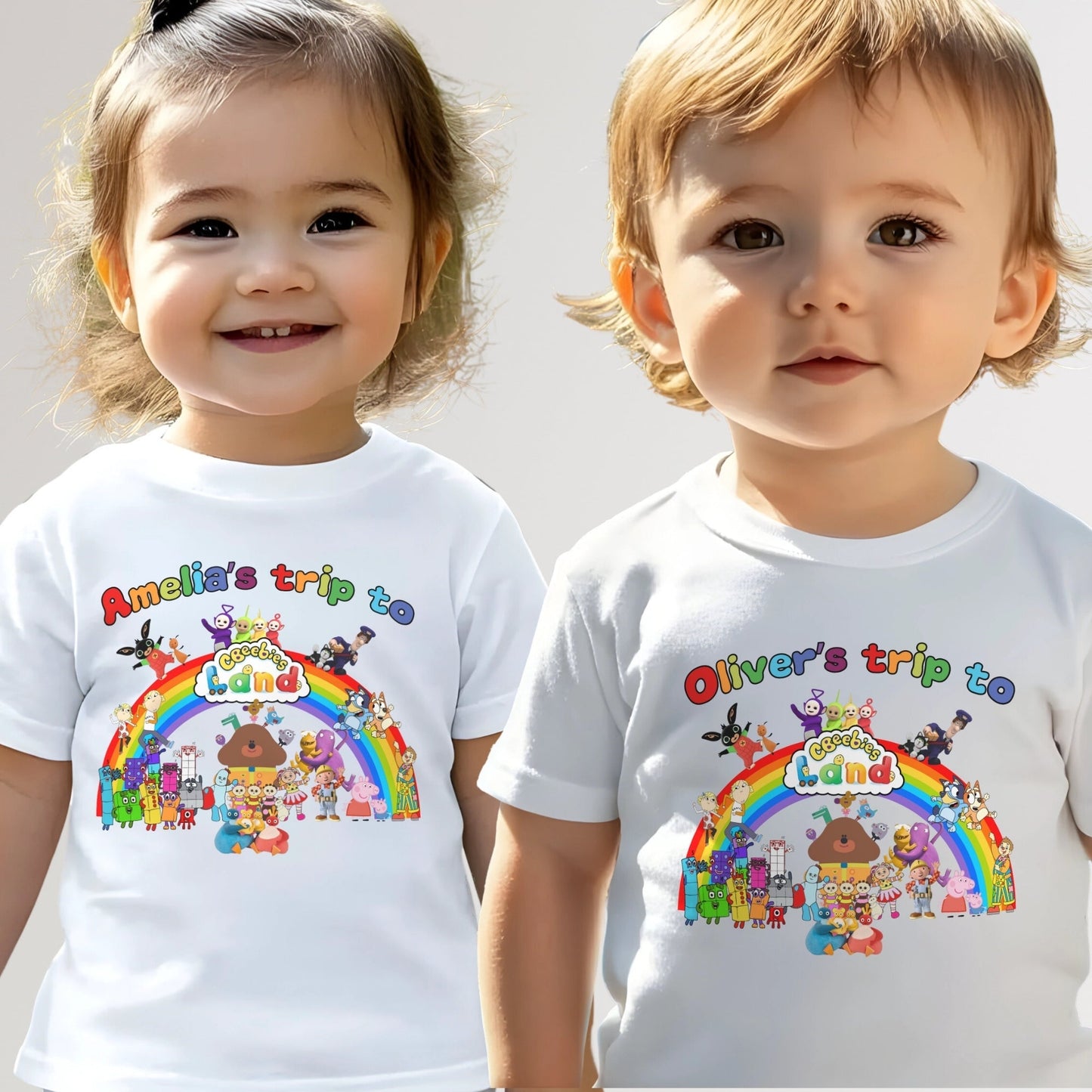 Family Vacation Shirt: Personalised Trip to Cbeebies Land T-shirt, Personalised Cbeebies Land T-shirt, Trip to cbeebies land custom top