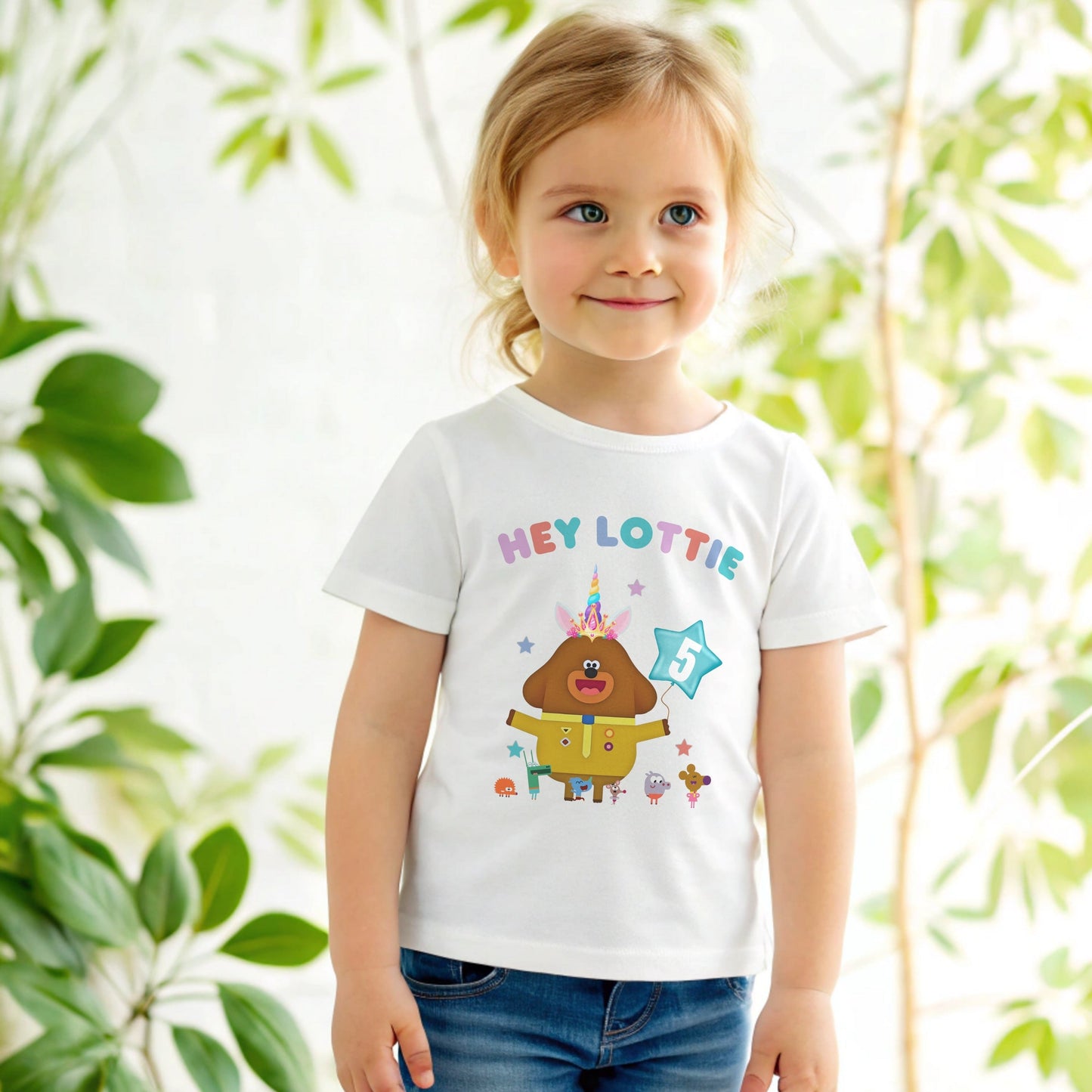Hey Duggee birthday t-shirt, custom duggee, hey duggee with name, hey duggee tee, hey duggee top