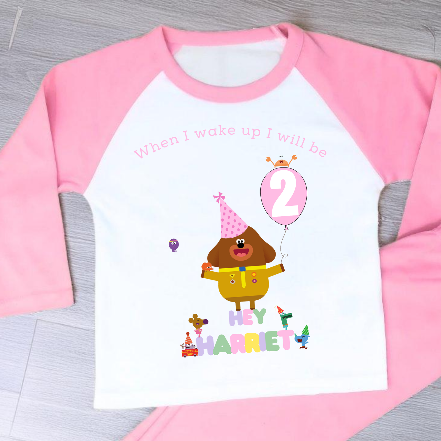 Hey duggee birthday pyjamas, when i wake up hey duggee, hey duggee name age, hey duggee birthday gift, toddler birthday pajamas. when i wake up hey duggee