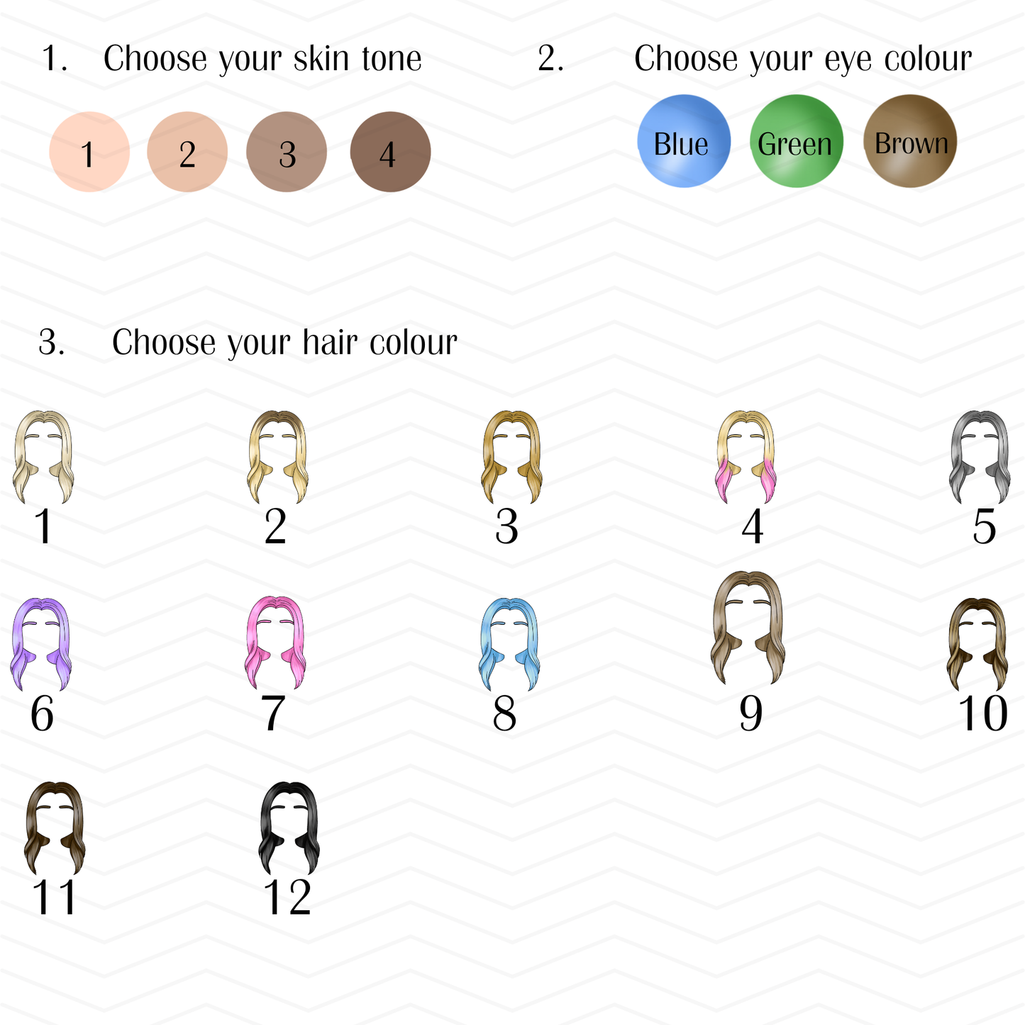 Choice sheet