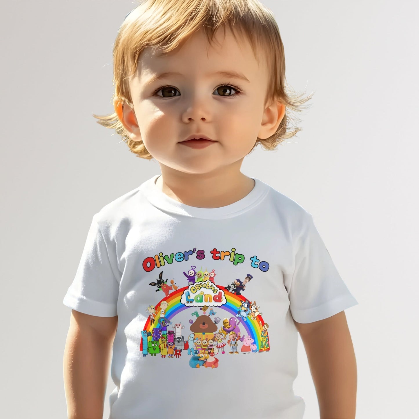 Family Vacation Shirt: Personalised Trip to Cbeebies Land T-shirt, Personalised Cbeebies Land T-shirt, Trip to cbeebies land custom top