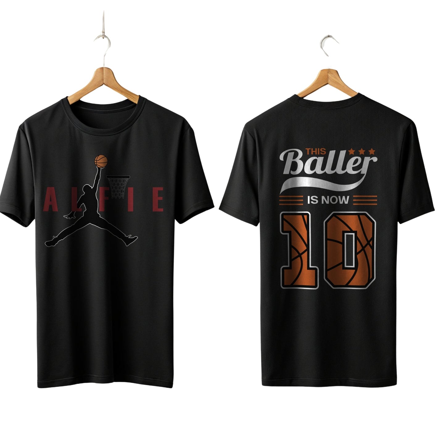 Basketball Birthday T-shirt for Boys' Personalised Basketball Birthday Tee, boys basketball top, boys basketball birthday, custom basketball tee, basketball birthday tshirt