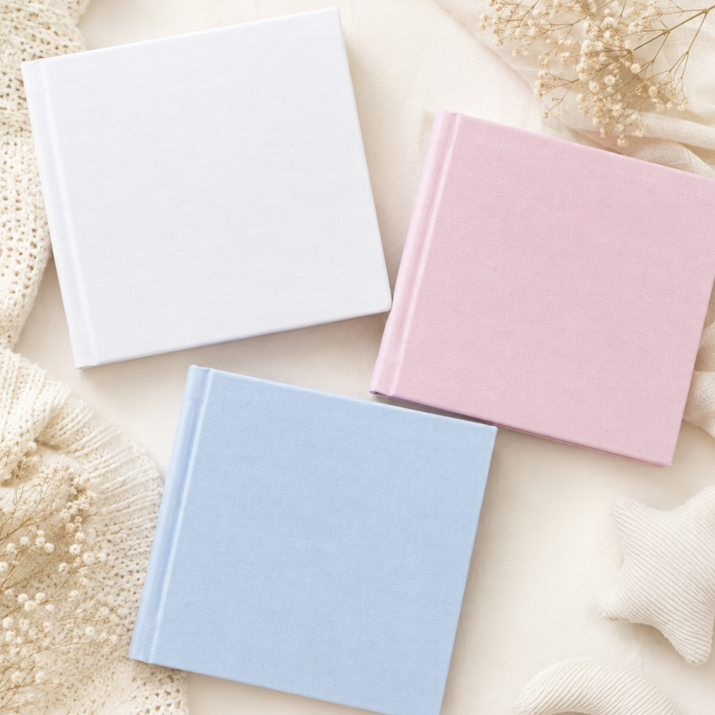 Personalised Baby Photo Album for Baby Girls – My Fairy First Year