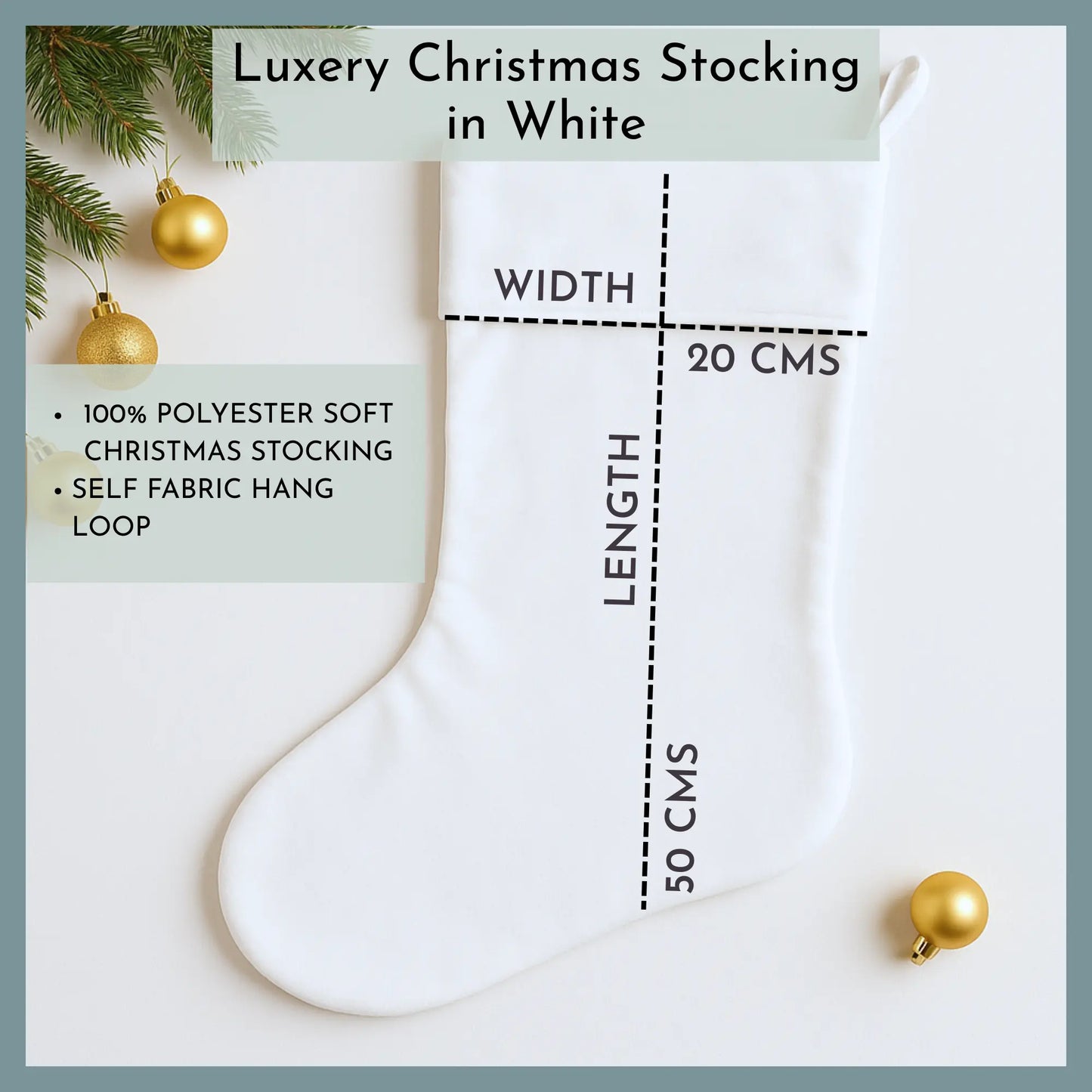 Personalised Christmas Stocking – Magical Fairy Gift Bag for Kids, custom girls Santa Stocking Gift