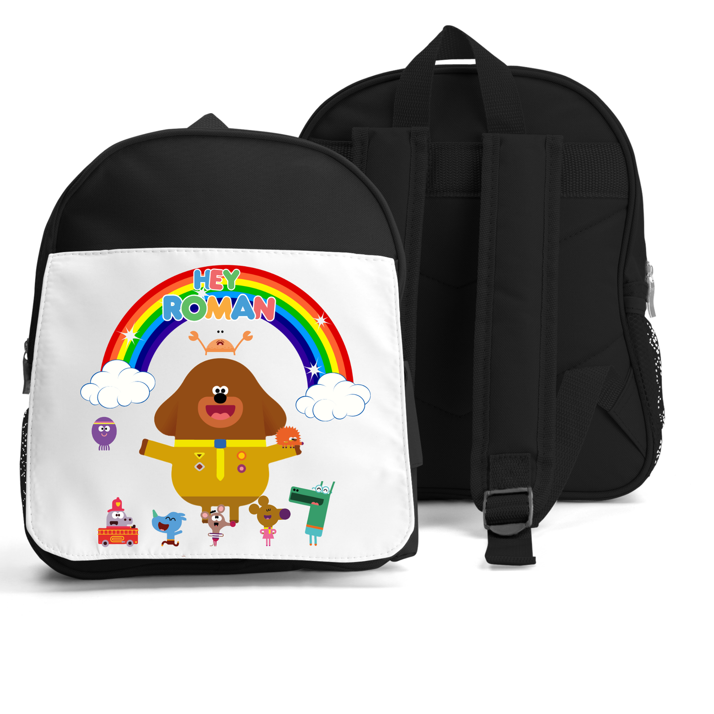 Personalised Backpack - Boys Hey Duggee Iconic Bag for Kids