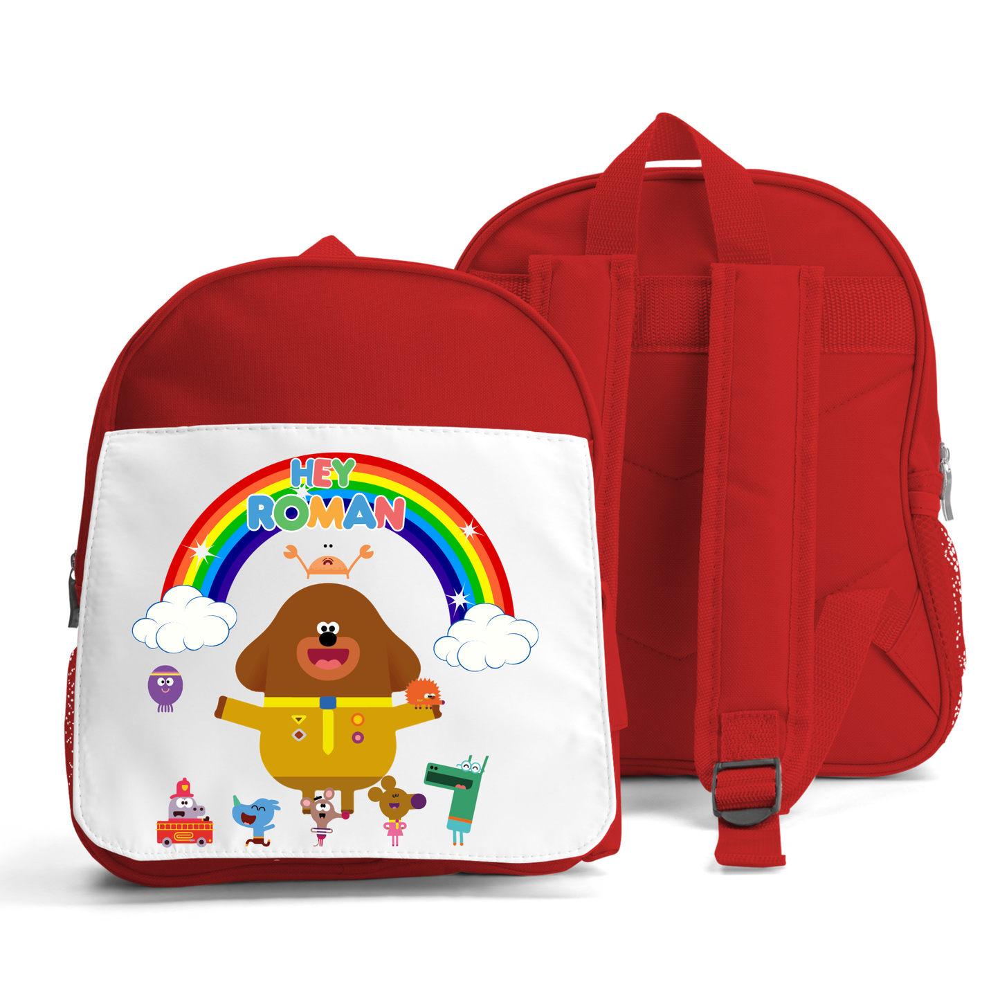 Personalised Backpack - Boys Hey Duggee Iconic Bag for Kids
