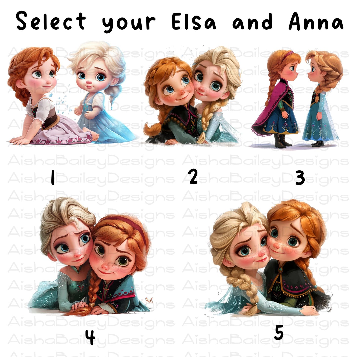 Frozen birthday pyjamas, princess Elsa and Anna PJs, When I wake up Elsa and Anna, Frozen Elsa and Anna PJs