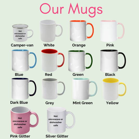 Mum Mug: Personalised Mug Gift for Mama with Kids' Names