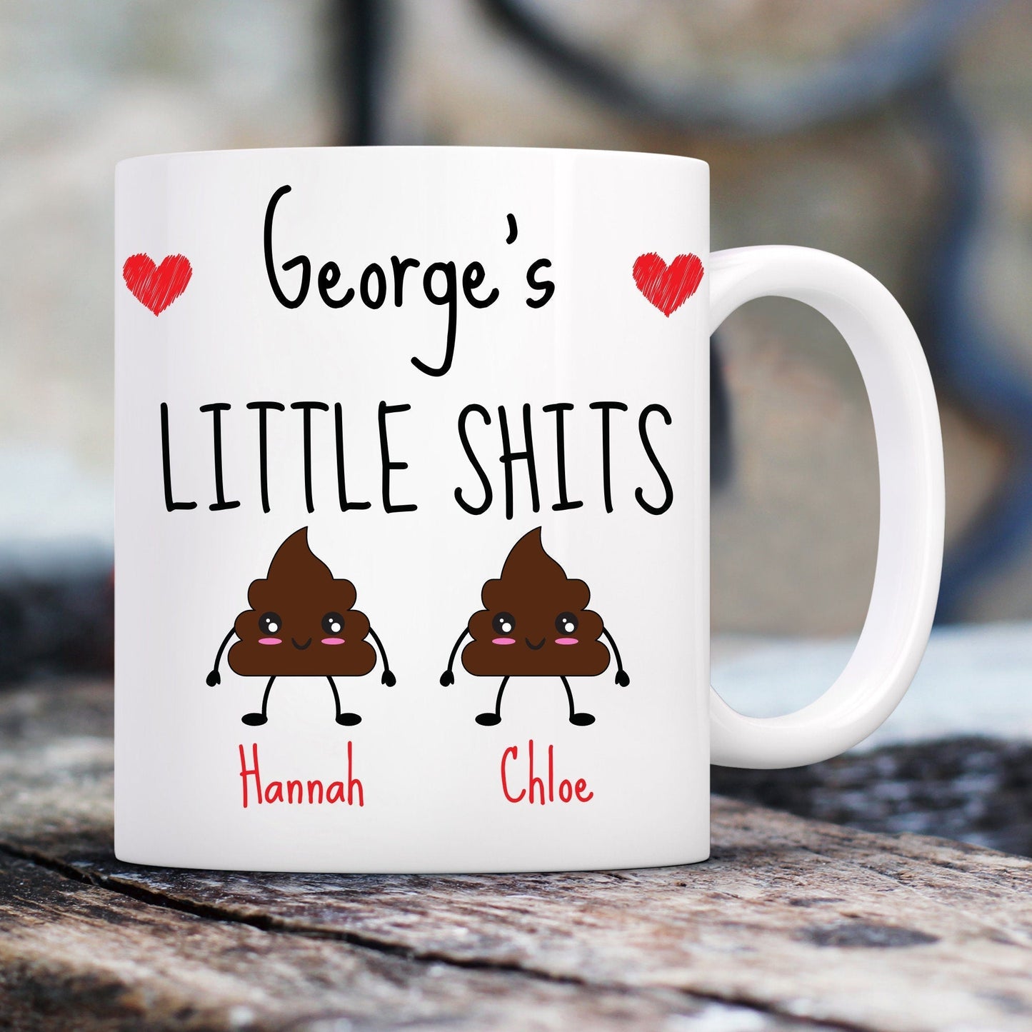 Mum Mug: Personalised Mug Gift for Mama with Kids' Names