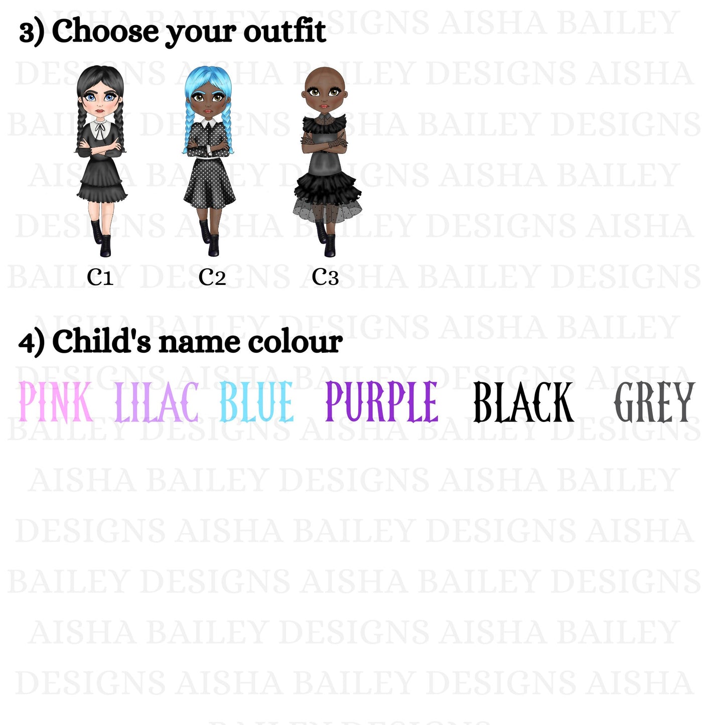 Personalised, My Mini Me, Wednesday Inspired Halloween, Custom Halloween Sweatshirt, Kids Custom Oversized Sweater, Custom Gothic Halloween