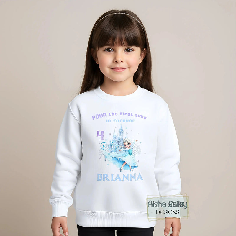 Personalised Birthday outfits for children: sweatshirts, t-shirts, pyjamas