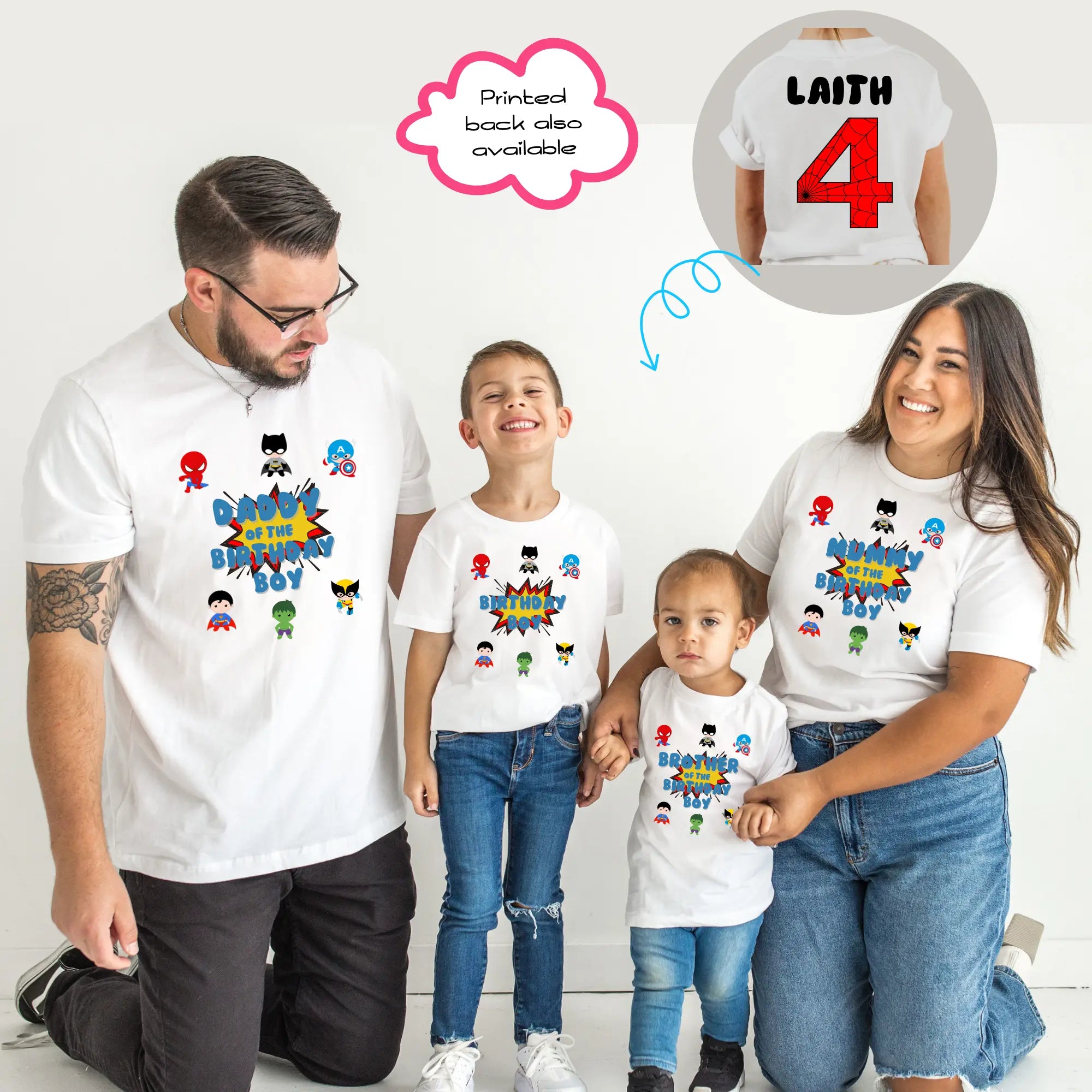 Matching-Family-T-shirts AishaBaileyDesigns