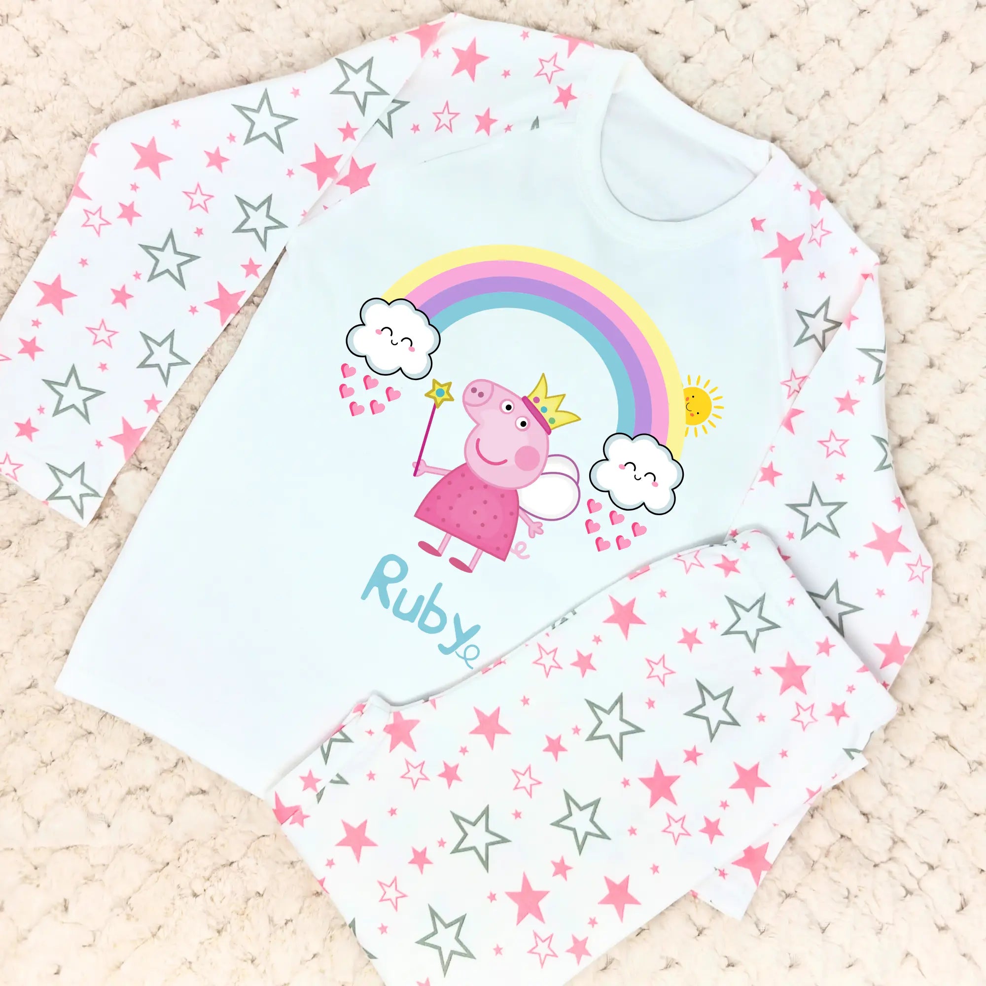 personalised peppa pig pyjamas