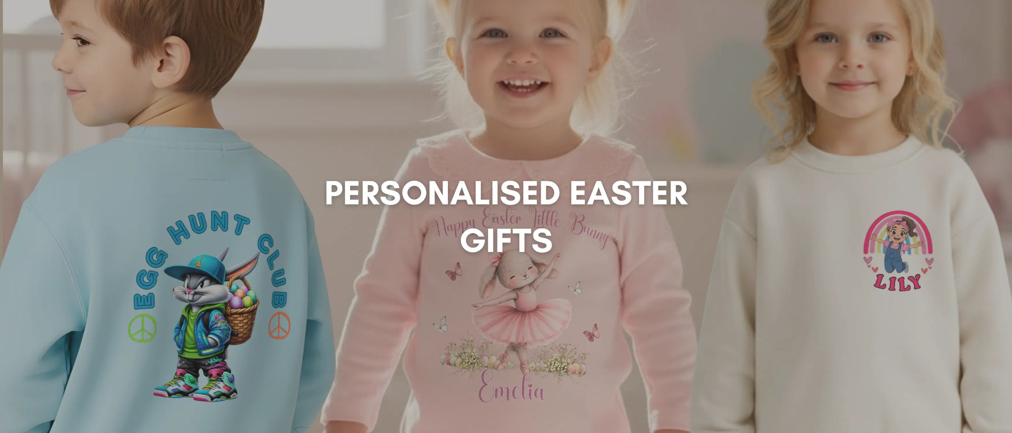 Personalised Easter Gifts for kids perfect for Easter Baskets, Easter Egg hunts