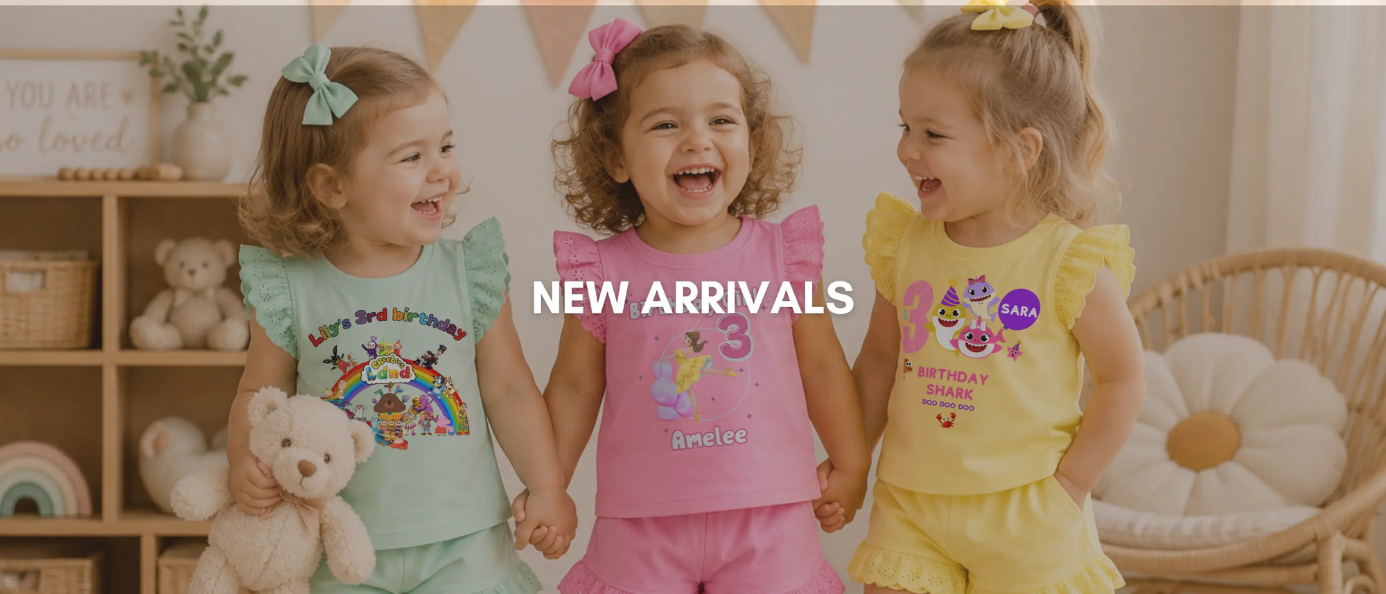 New-In-Personalised-Kids-Pyjamas-Summer-Outfit-Sets-New-Arrivals AishaBaileyDesigns