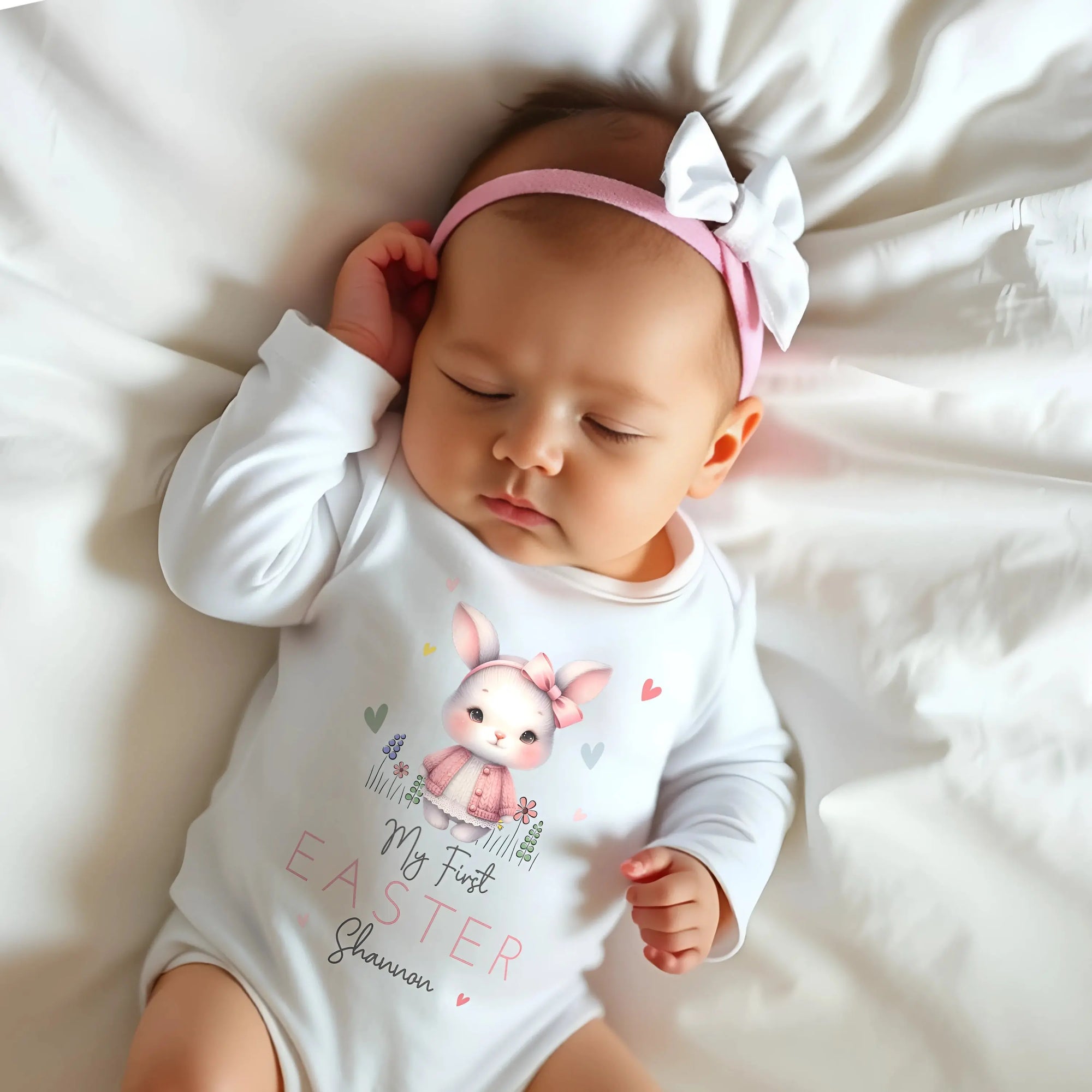 Baby's First Easter Baby Outfits Personalised