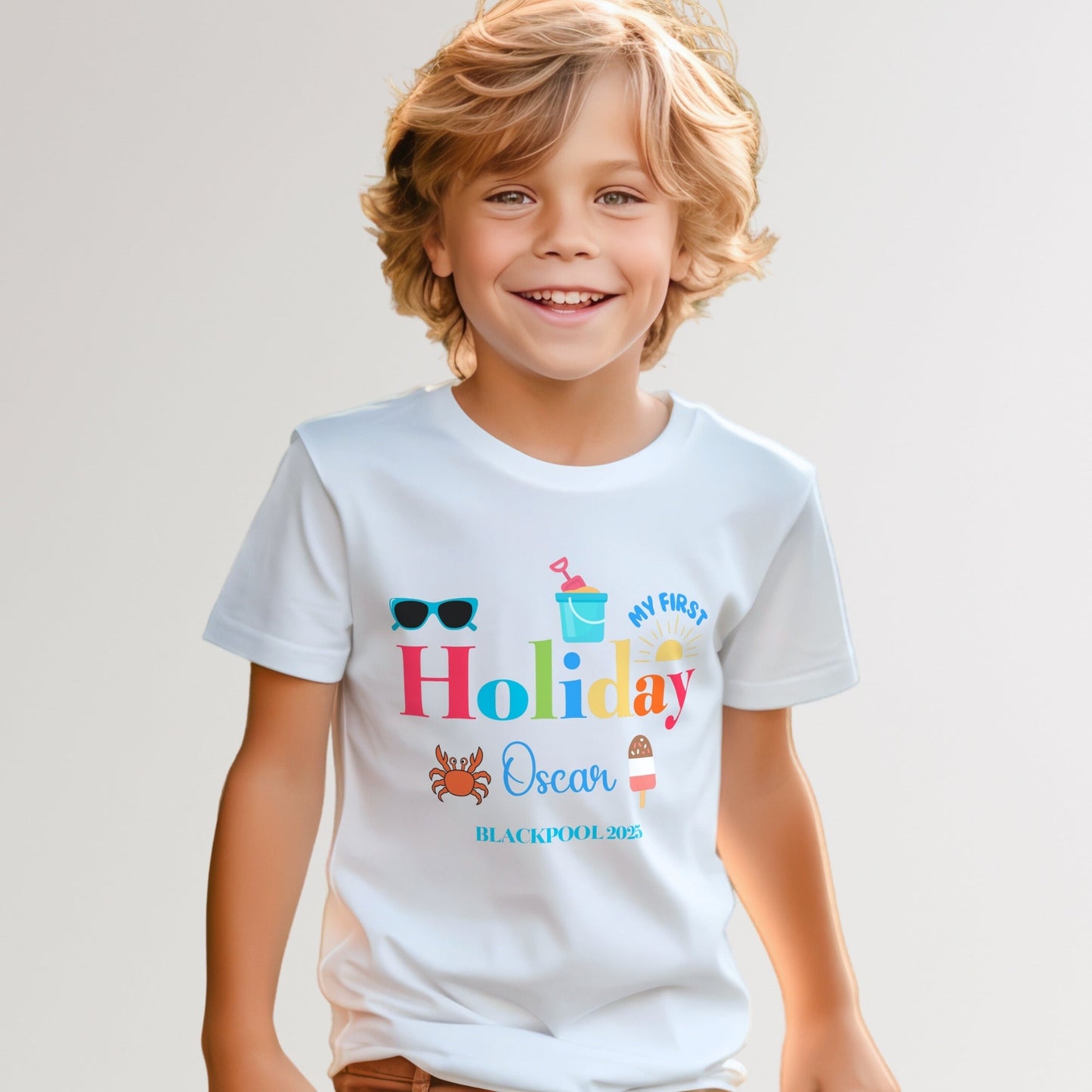 Family Vacation Shirt - Personalised Keepsake for Your First Trip, our first holiday tee, 1st holiday outfit