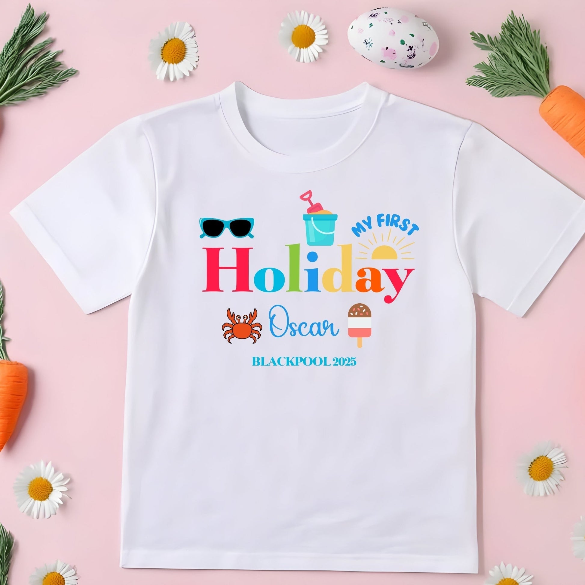 Family Vacation Shirt - Personalised Keepsake for Your First Trip, our first holiday tee, 1st holiday outfit