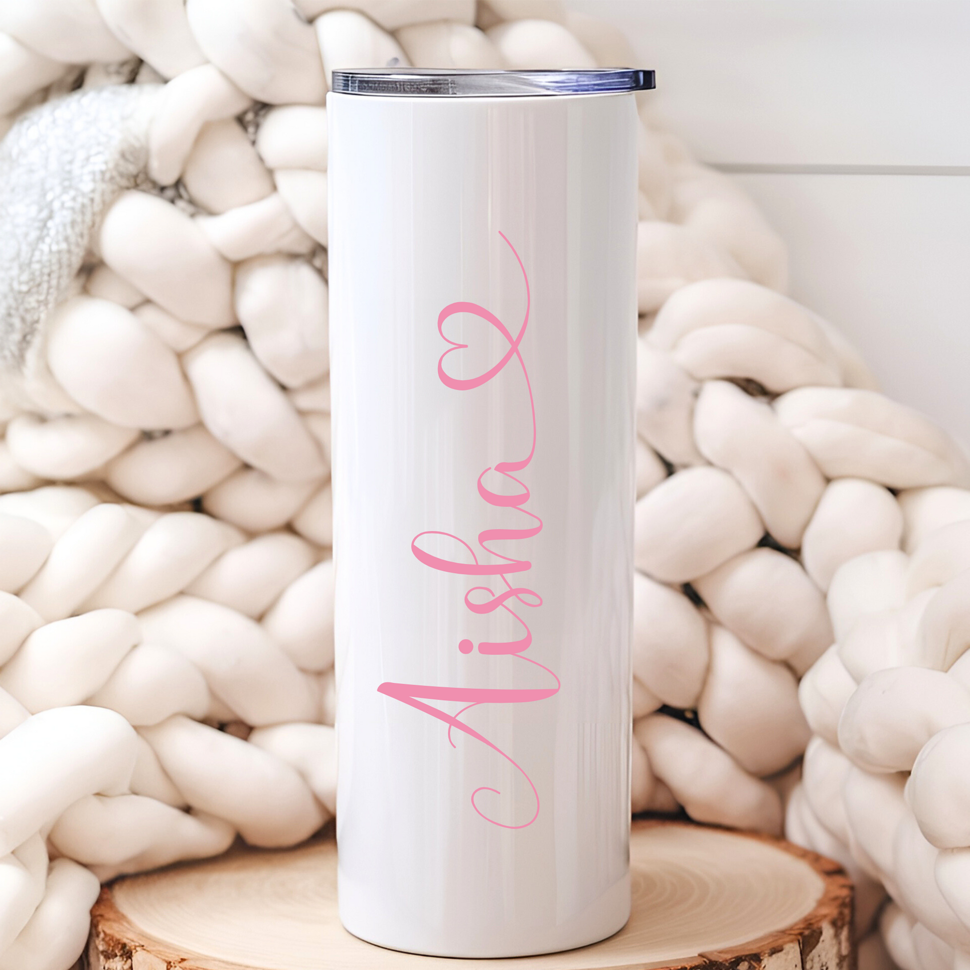 Custom Tumbler with Name: Personalised Drinkware with your name