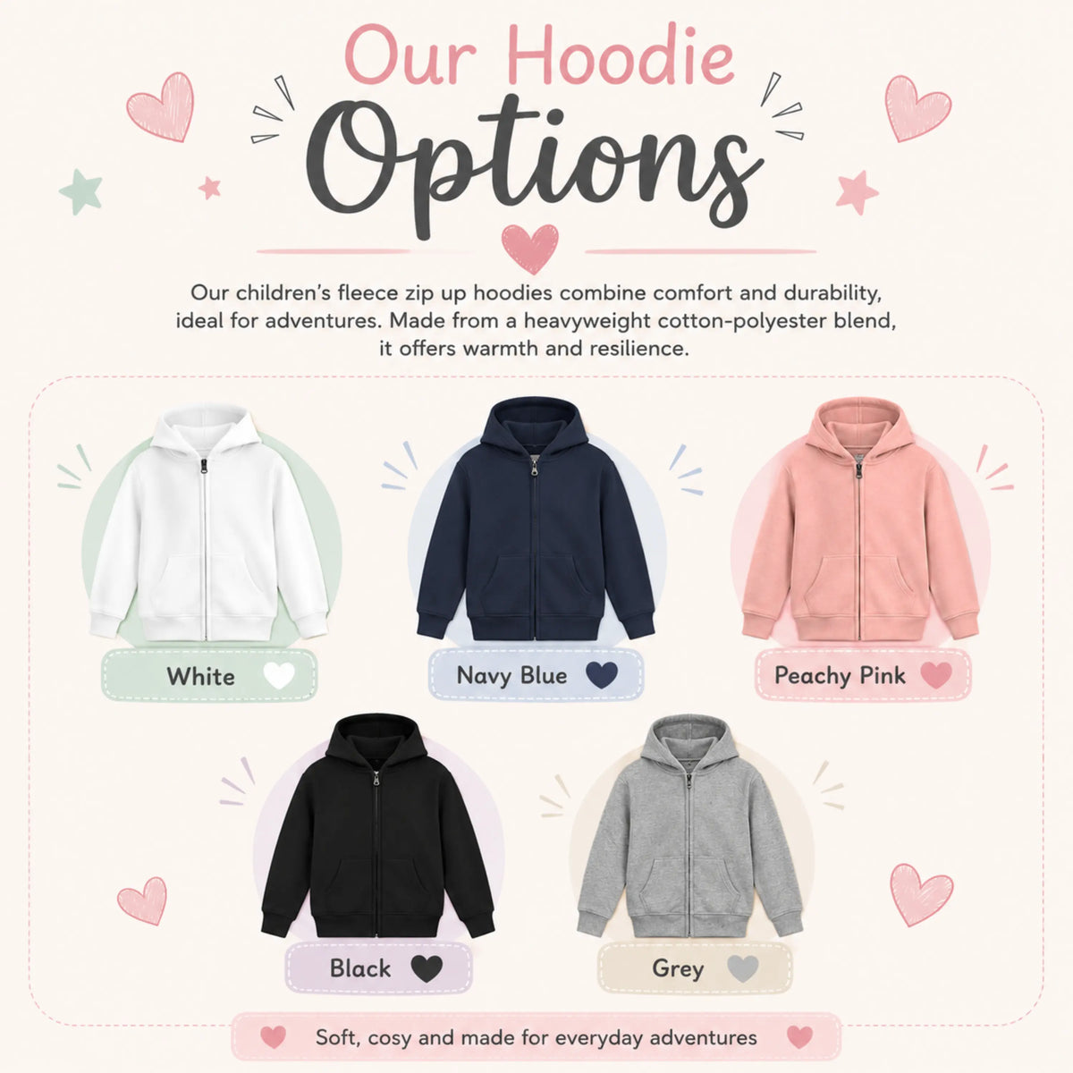 Girls Personalised Hoodie – Hoodie Design with Any Name, Text or Theme, Perfect for Her Birthday or Everyday Wear AishaBaileyDesigns