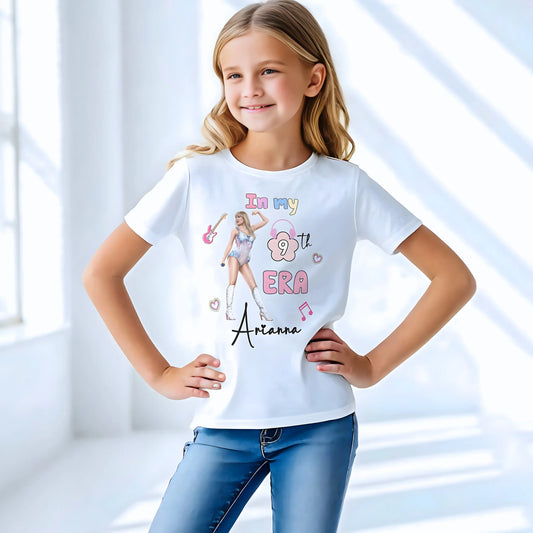 Swiftie birthday t-shirt, taylor swift personalised, in my birthday era, Taylor swift birthday, Taylor Swift with name