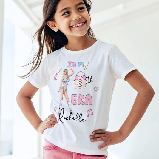 Swiftie birthday t-shirt, taylor swift personalised, in my birthday era, Taylor swift birthday, Taylor Swift with name