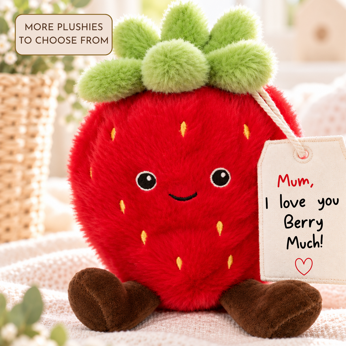 Personalised Kawaii Food Plushies – Cute & Funny Soft Toys