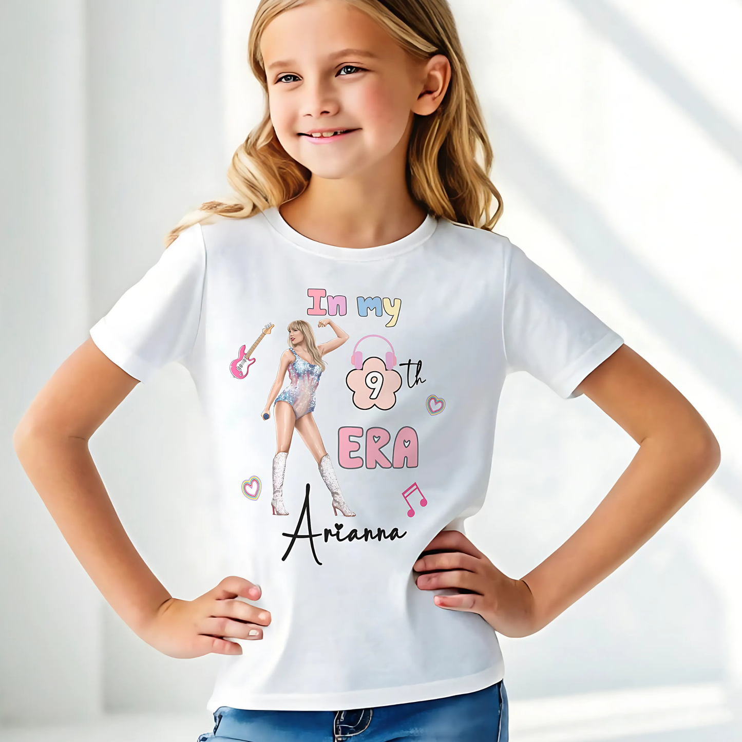 Swiftie birthday t-shirt, taylor swift personalised, in my birthday era, Taylor swift birthday, Taylor Swift with name