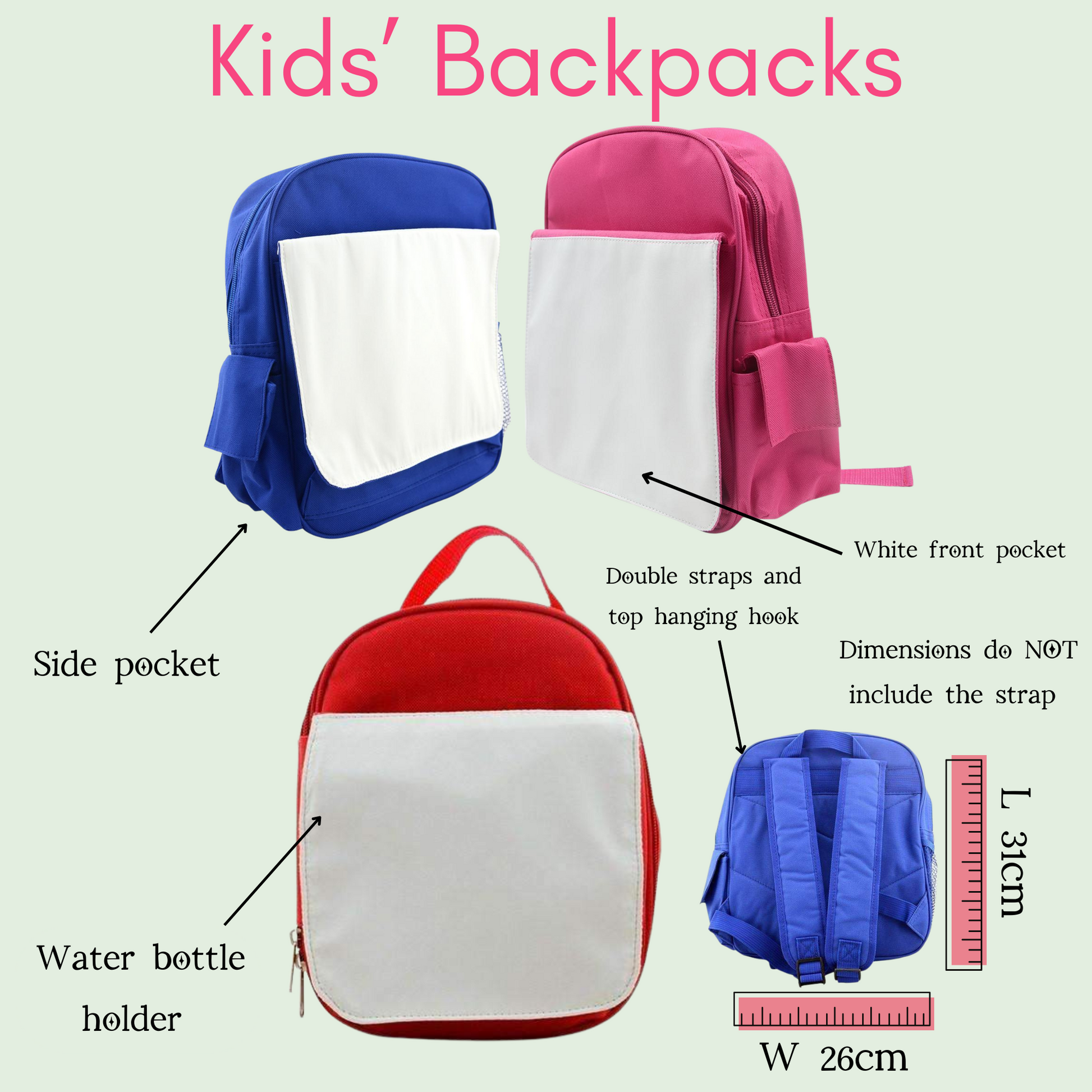 bag size chart