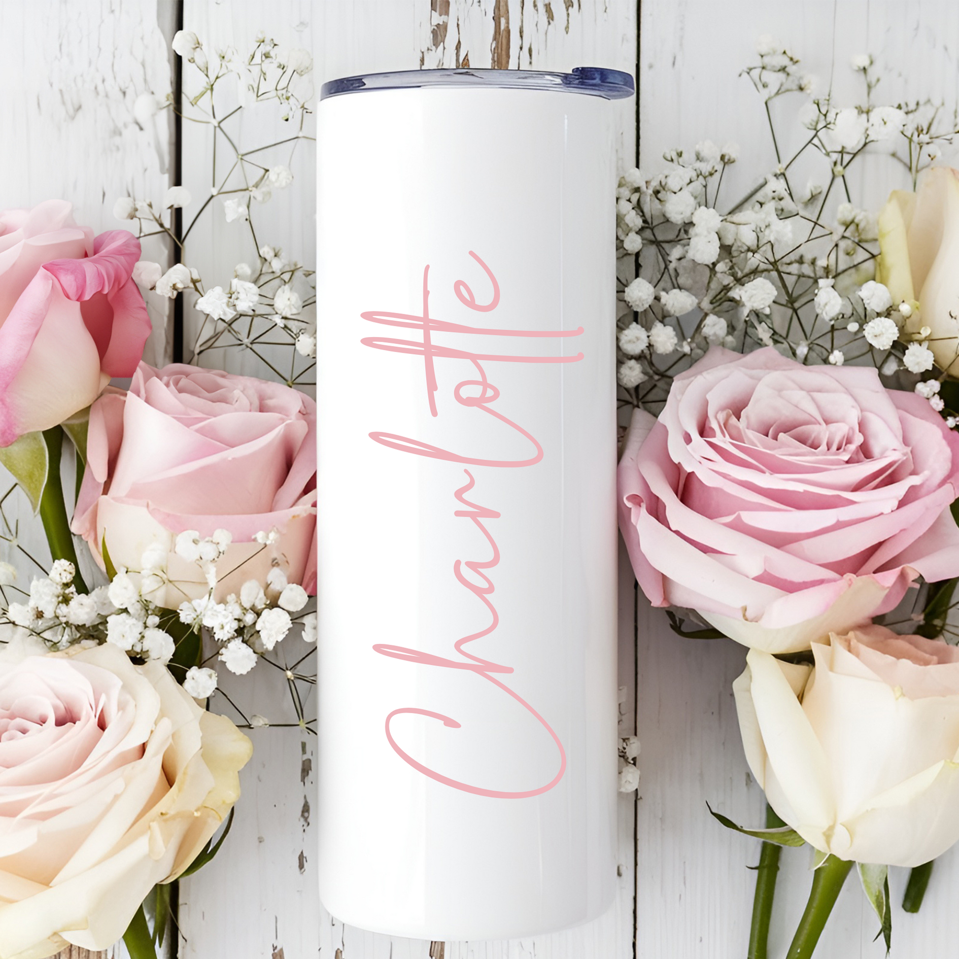 Custom Tumbler with Name: Personalised Drinkware with your name
