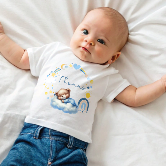 personalised baby outfit, new arrival gift, new baby boy, personalised baby boy, coming home outfit