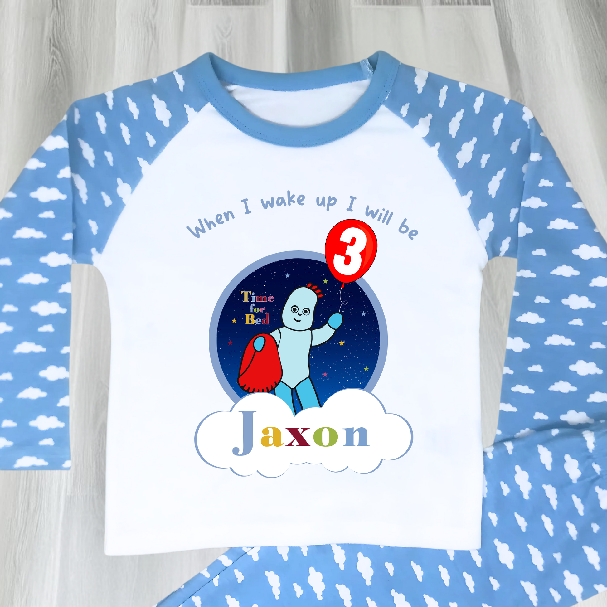 In the night garden birthday pyjamas, when i wake up iggle piggle, boys iggle piggle, in the night garden name number