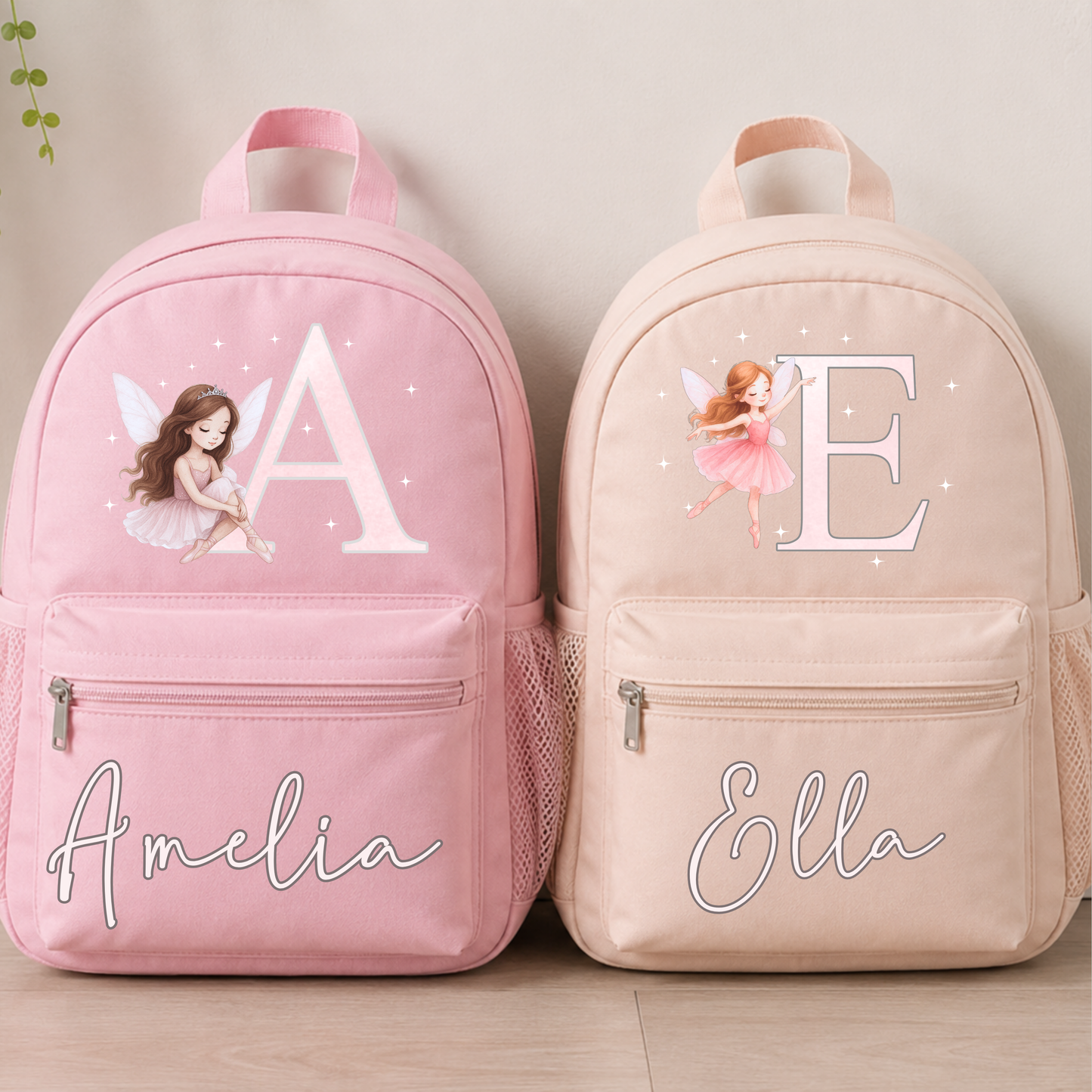 Personalised Ballerina Backpack for Girls | Custom School Bag