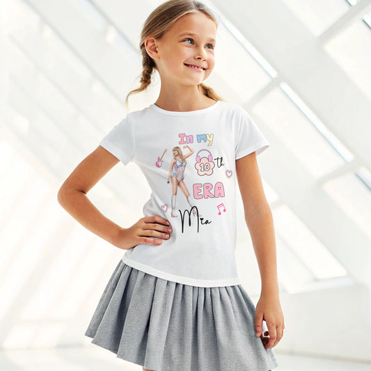 Swiftie birthday t-shirt, taylor swift personalised, in my birthday era, Taylor swift birthday, Taylor Swift with name