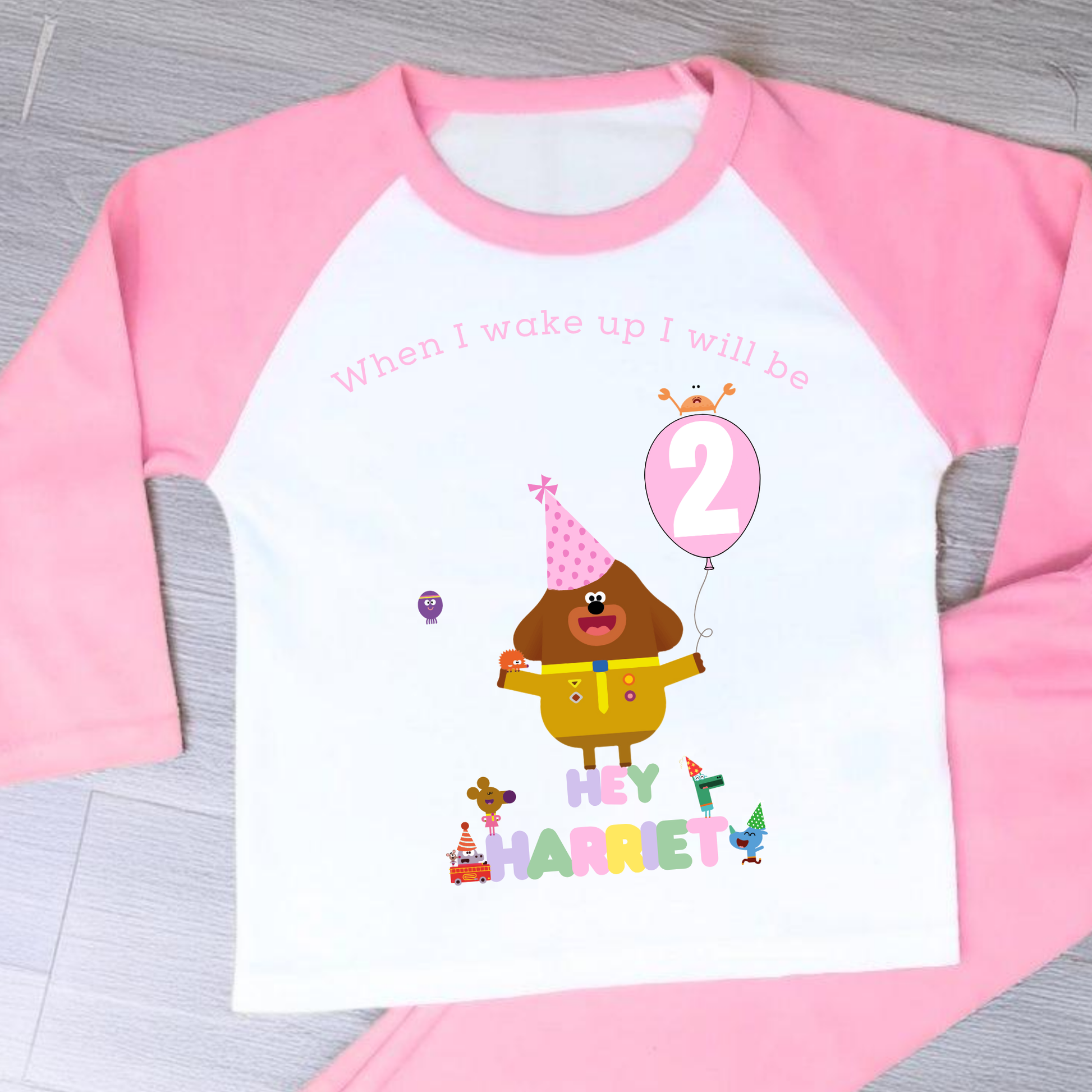 Hey duggee birthday pyjamas, when i wake up hey duggee, hey duggee name age, hey duggee birthday gift, toddler birthday pajamas. when i wake up hey duggee