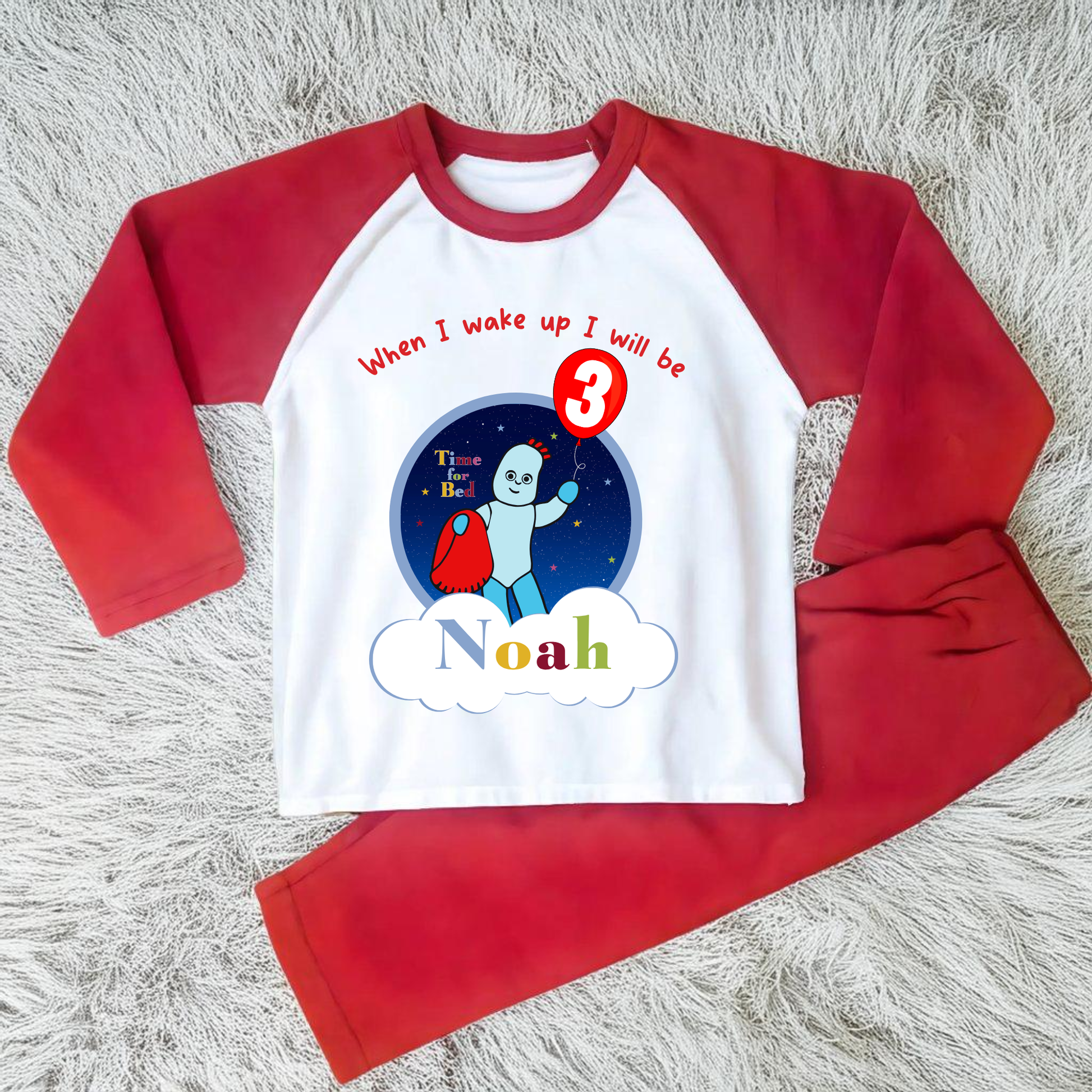 In the night garden birthday pyjamas, when i wake up iggle piggle, boys iggle piggle, in the night garden name number