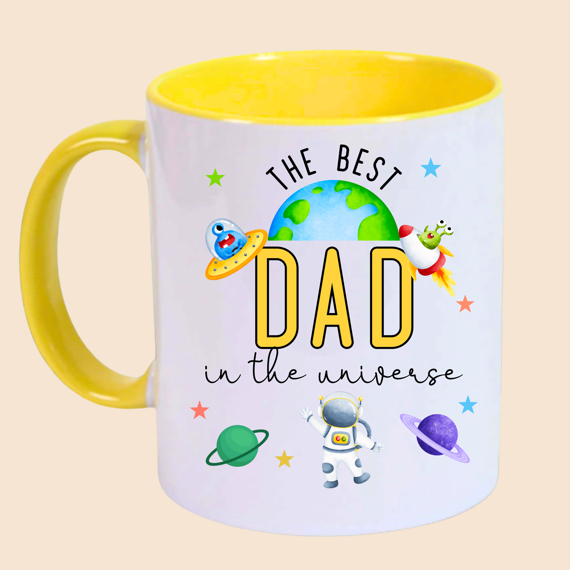 Personalised dad mug, Best dad in the universe, Father's day gift, dad mug personalised, unique dad birthday gift