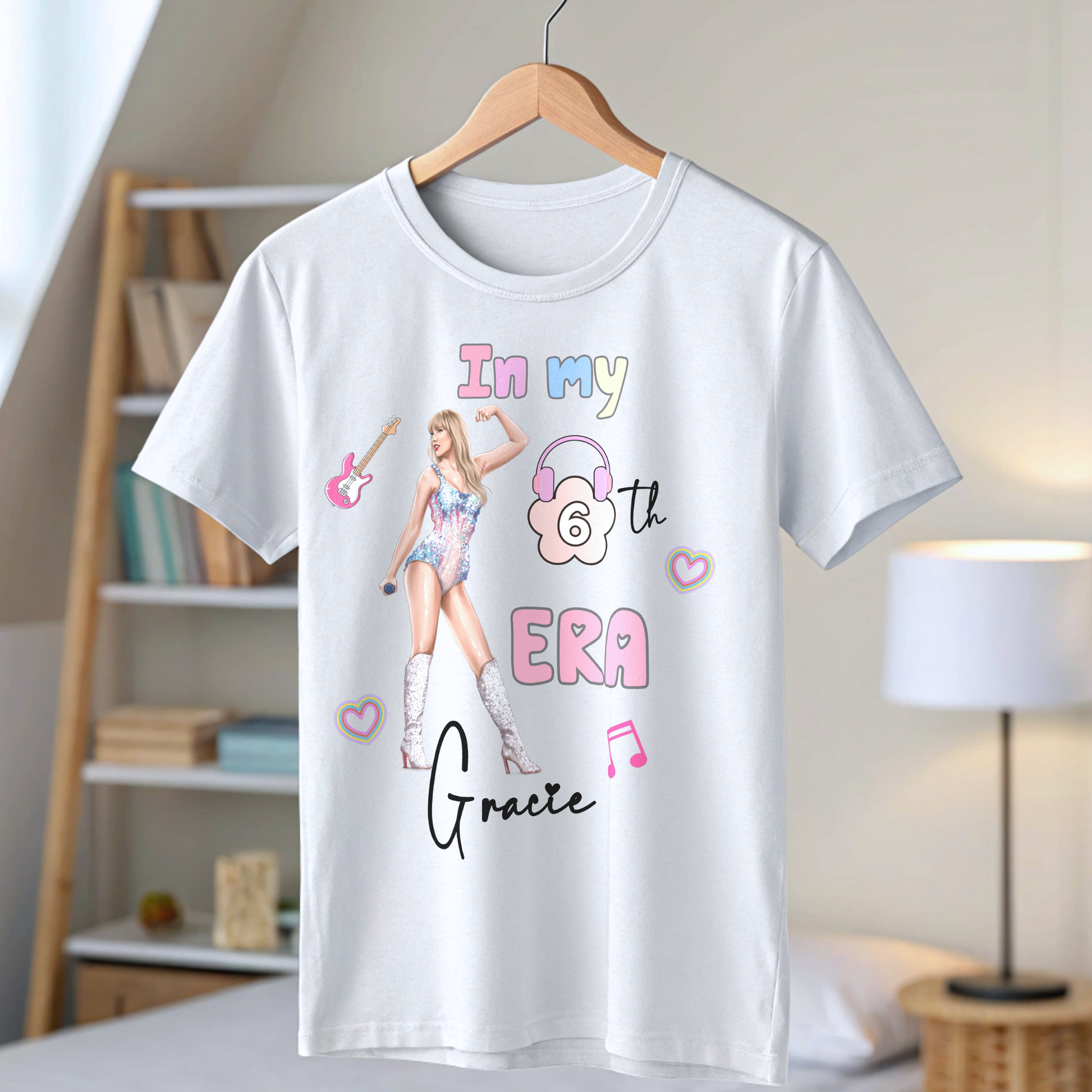 Swiftie birthday t-shirt, taylor swift personalised, in my birthday era, Taylor swift birthday, Taylor Swift with name