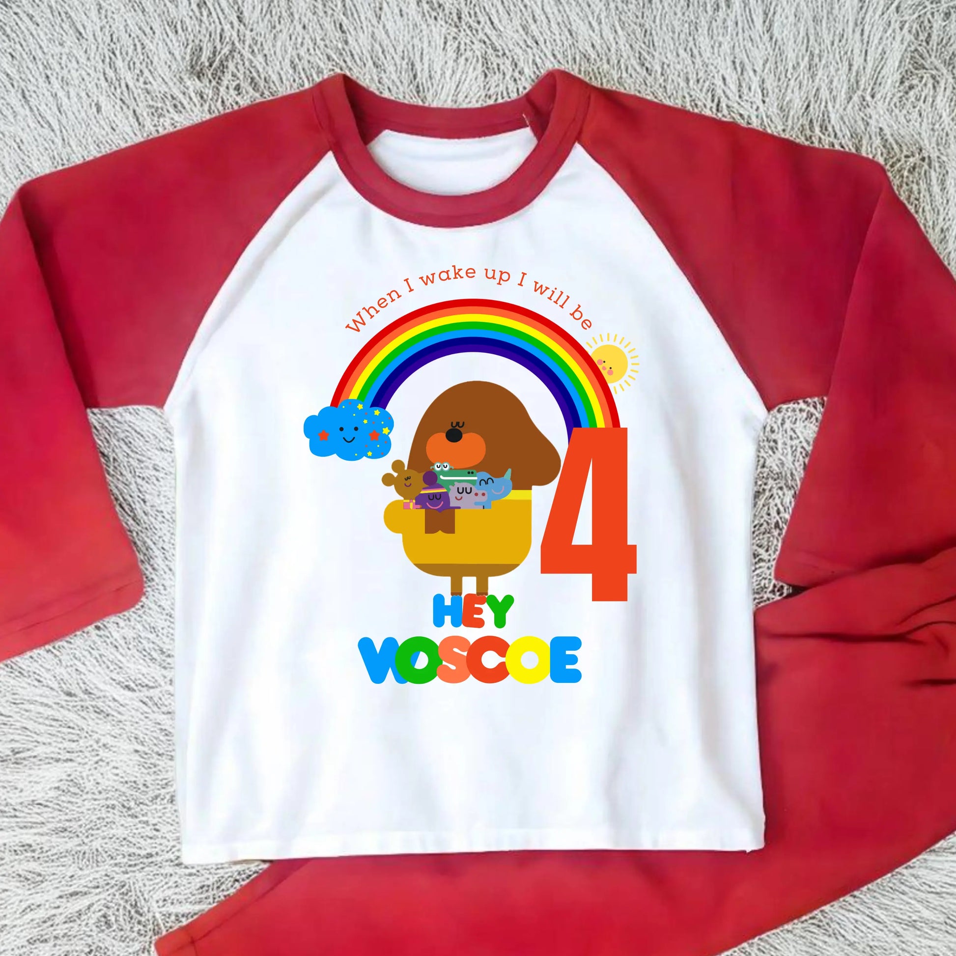 Personalised Boys Hey Duggee Birthday Pyjamas  - any name and age AishaBaileyDesigns