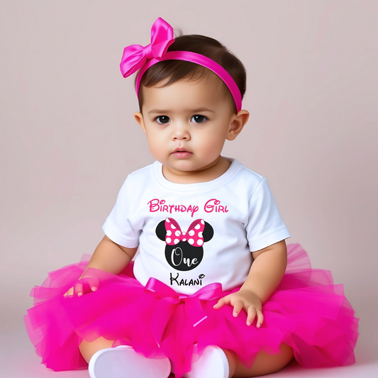 Minnie Birthday t-shirt, personalised 1st 2nd 3rd, minnie tshirt with name, minnie mouse shirt, disney minnie birthday top