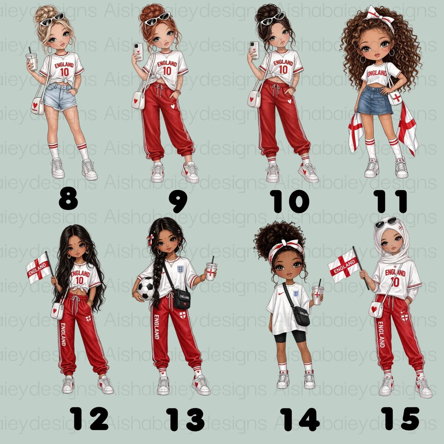 Personalised England World Cup T-shirt 2026 kids England t-shirt with custom name and number, come on England and it’s coming home football design