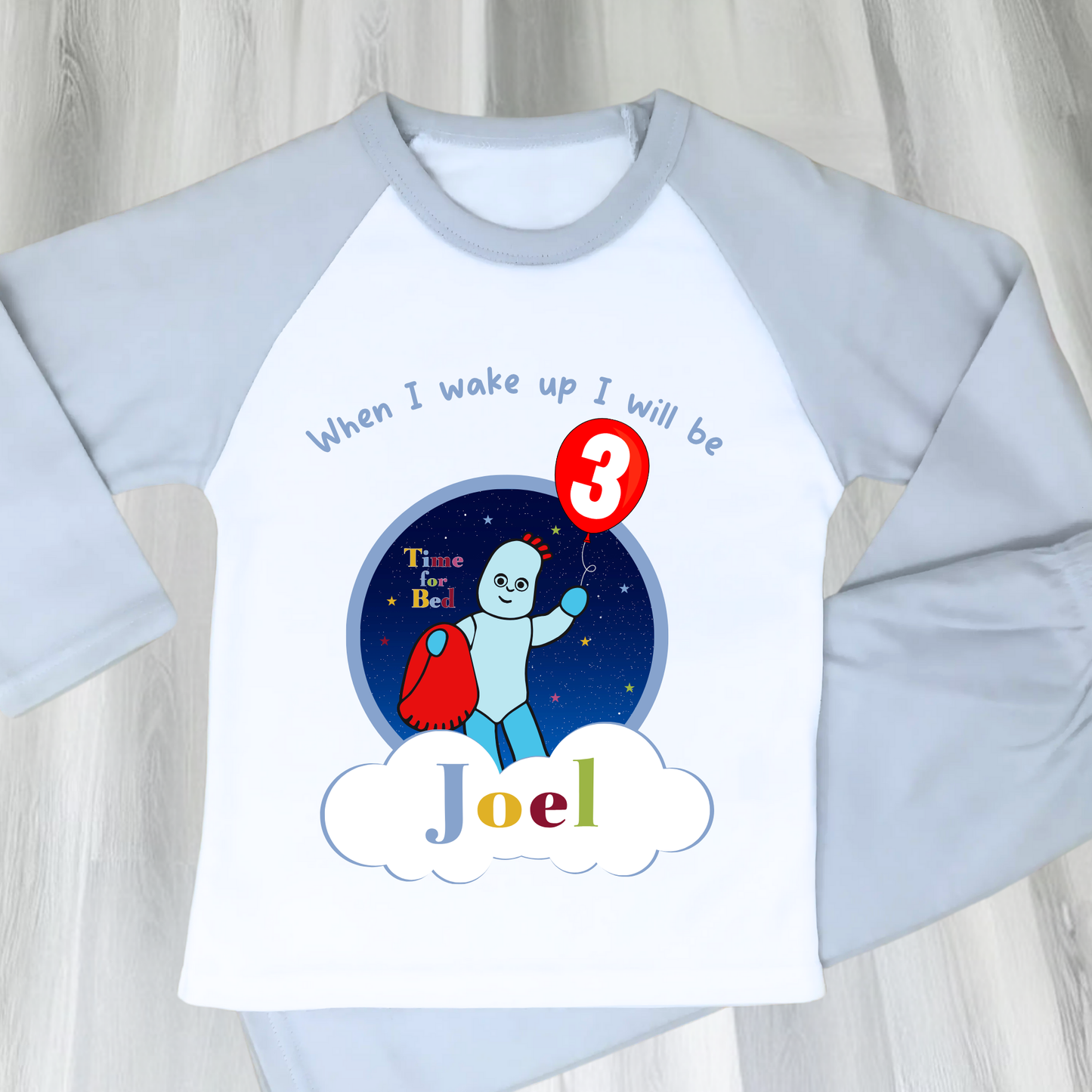 In the night garden birthday pyjamas, when i wake up iggle piggle, boys iggle piggle, in the night garden name number