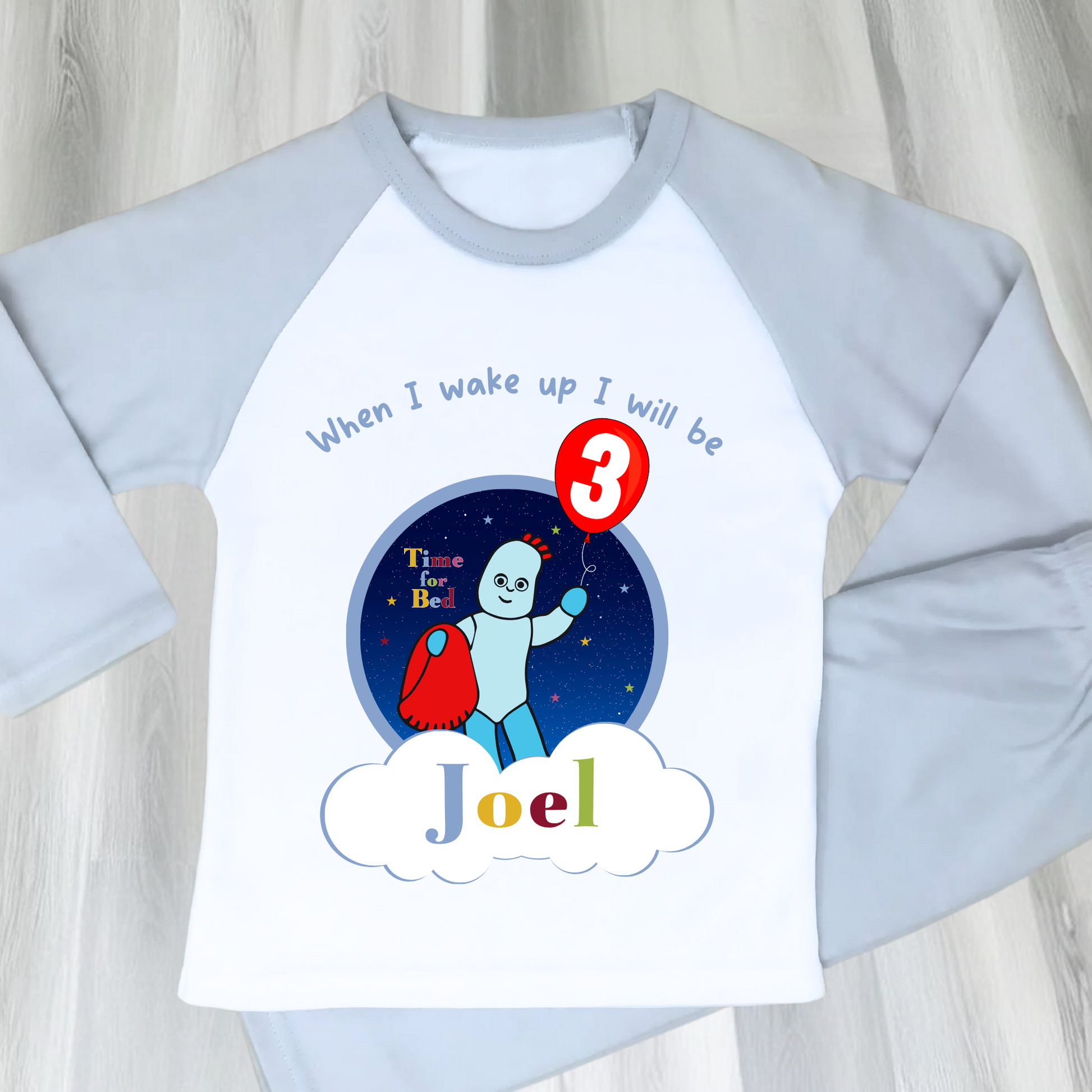 In the night garden birthday pyjamas, when i wake up iggle piggle, boys iggle piggle, in the night garden name number