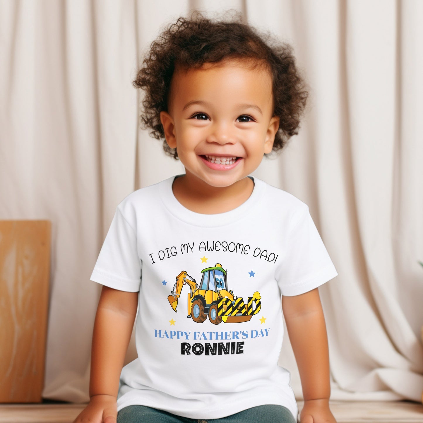 Father's day t-shirt, father's day outfit, father's day construction, kids father's day, father's day gift